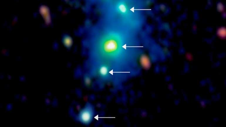 Οι αστρονόμοι ανακάλυψαν ένα υπέρλαμπρο τετραπλό κβάζαρ